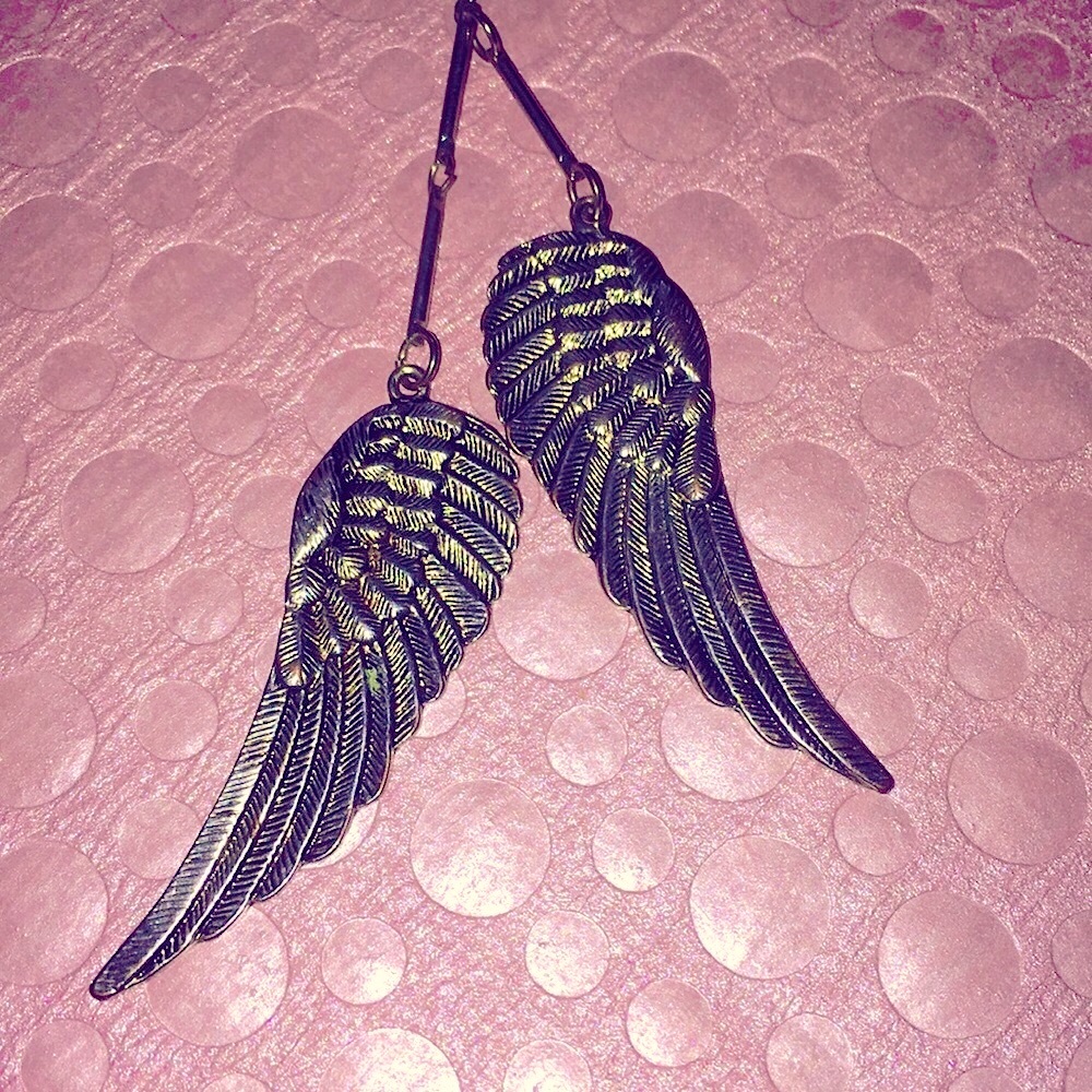 Womens Angel Wings Necklace
